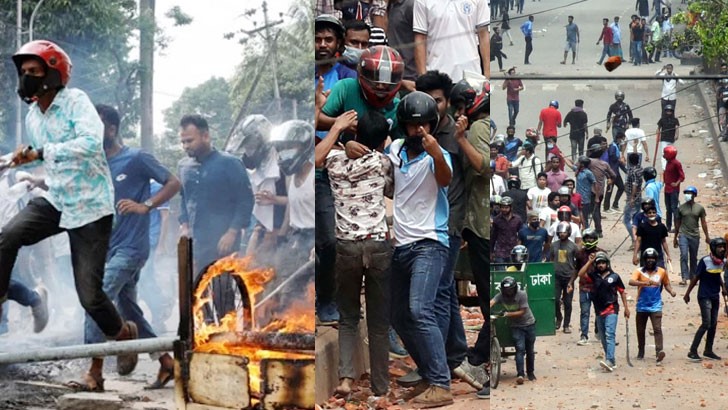 দেশজুড়ে হেলমেট বাহিনীর তাণ্ডব, ভীতি বাড়ে সন্ধ্যার পর