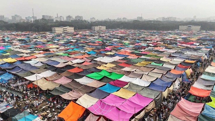 বিশ্ব ইজতেমার দ্বিতীয় ধাপের আখেরি মোনাজাত আজ