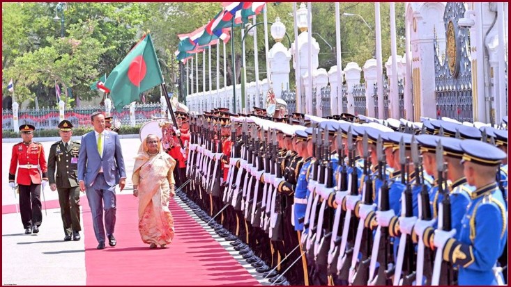 থাই প্রধানমন্ত্রীর সঙ্গে ফলপ্রসু আলোচনা হয়েছে: শেখ হাসিনা