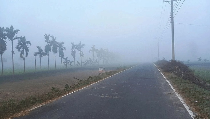 তাপমাত্রা বাড়লেও কনকনে শীতের দাপট