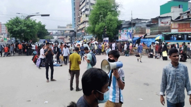 সাত কলেজ শিক্ষার্থীরা রাস্তায়, নীলক্ষেত মোড় অবরুদ্ধ