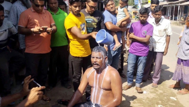 দুধ দিয়ে গোসল: ক্ষমা চেয়ে রাজনীতি ছাড়লেন যুবলীগের বাবলু