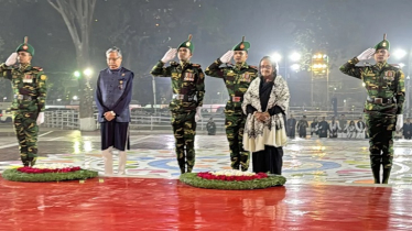 ভাষা শহীদদের রাষ্ট্রপতি-প্রধানমন্ত্রীর শ্রদ্ধা