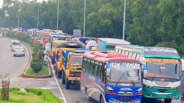 বঙ্গবন্ধু সেতু মহাসড়কে ১৩ কিমি যানজট