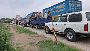 বঙ্গবন্ধু সেতু মহাসড়কে ১৩ কিলোমিটার যানজট