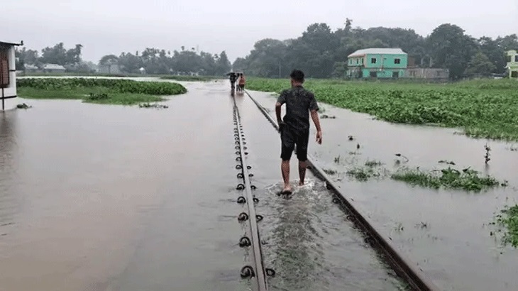 কিশোরগঞ্জ-ময়মনসিংহ রুটে ট্রেন চলাচল বন্ধ