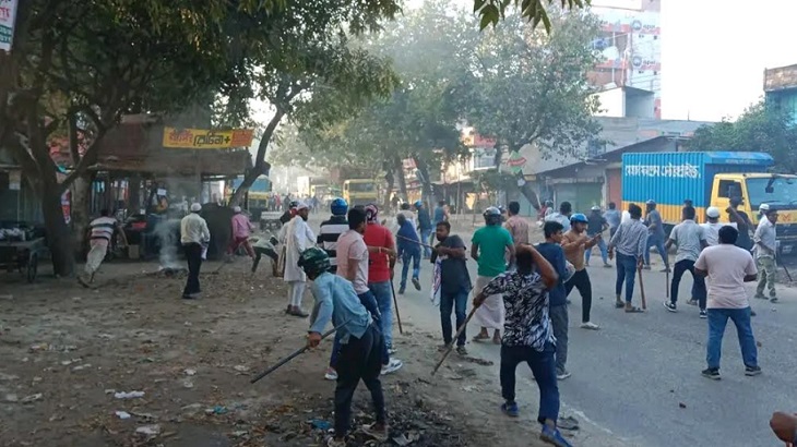 কিশোরগঞ্জে বিএনপি-পুলিশ সংঘর্ষ, নিহত ২