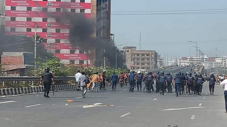 গাজীপুরে পুলিশের গুলিতে আহত গার্মেন্টস শ্রমিকের মৃত্যু