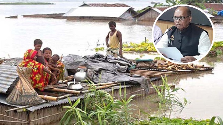 ঢল, বৃষ্টি বন্যায় ক্ষতিগ্রস্ত ২০ লাখ মানুষ