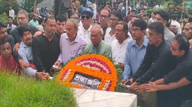 আন্দোলন-সংগ্রামে জাতীয় কবি প্রেরণা জোগায়: রিজভী 