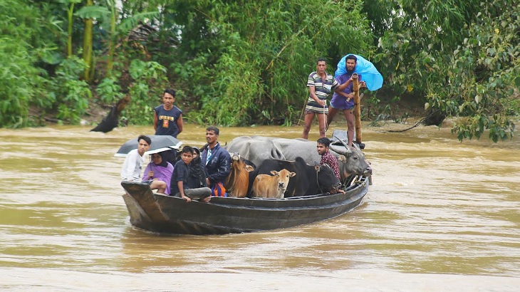 সিলেটে পানিবন্দি সাড়ে ছয় লাখ মানুষ